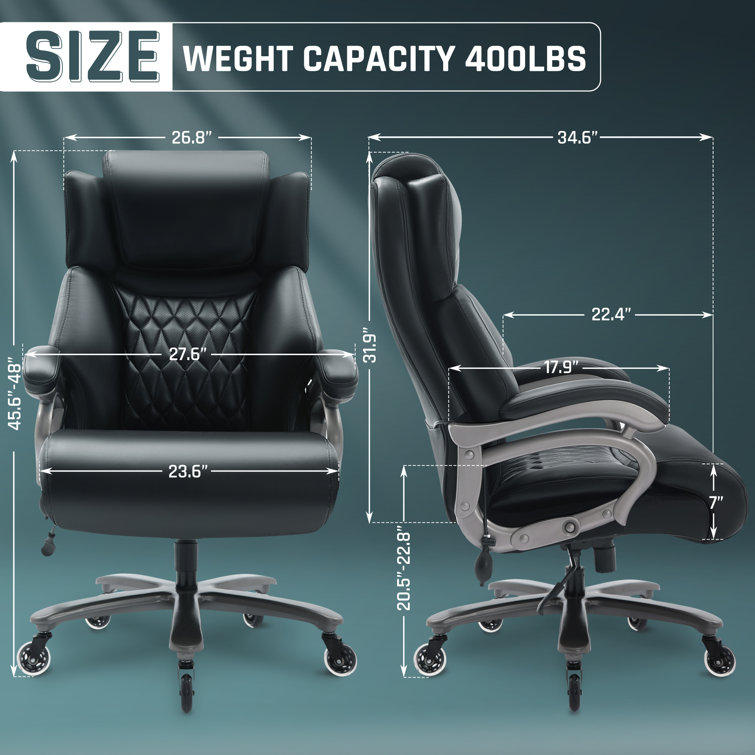 Executive chair discount for heavy person